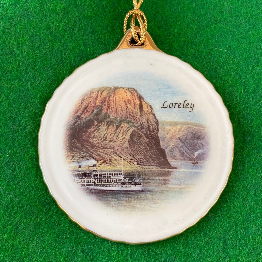 Reutter Porzellan Germany “Loreley” Ornament